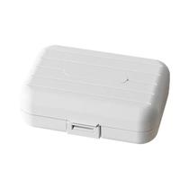 Estojo Compacto Mini Com 7 Compartimentos Semanais, Organizador De Remédios Com Fechadura E Vedação