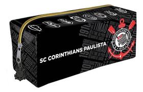Estojo Corinthians Pvc Cristal Grande Dac Cor Preto Preto Corinthians Estojo Corinthians Pvc Cristal Grande Dac Cor Preto Preto Corinthians
