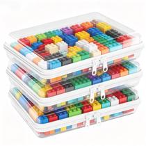Estojo Cosmético PARTNERJOY Kit com 3 Organizadores Transparentes de Plástico Rígido Estojo Cosmético PARTNERJOY Kit com 3 Organizadores Transparentes de Plástico Rígido