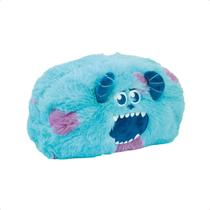 Estojo DAC Fluffy Pelúcia 2 Lados com Zíper Monstros S.A