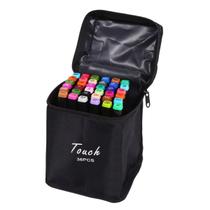 Estojo de 36 canetinha touch cores sortidas Estojo de 36 canetinha touch cores sortidas