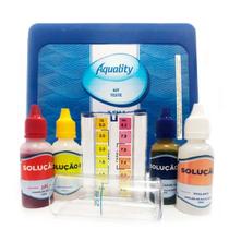 Estojo de análise Cloro, PH e Alcalinidade - Aquality