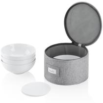 Estojo de armazenamento chinês STOZU para tigelas ou pratos de sobremesa