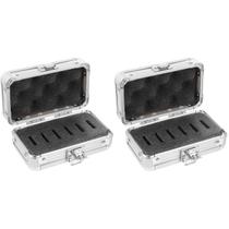 Estojo de armazenamento de filtro telescópico Hemobllo, 2 peças de liga de alumínio