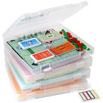 Estojo de armazenamento, pacote com 4 organizadores Art & Craft Storage Standard Estojo de armazenamento, pacote com 4 organizadores Art & Craft Storage Standard