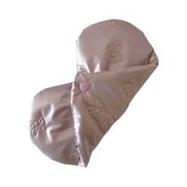 Estojo De Armazenamento Para Óculos Em Forma De Coração De Couro PU Rosa Com Laço Embossado