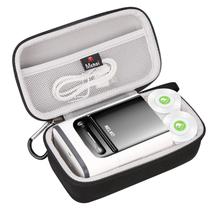 Estojo de armazenamento rígido Mchoi para Nelko PM220S Label Maker 19x10x8 cm