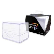 Estojo de baralho BCW Spectrum Prism Crystal Clear 100 Cards