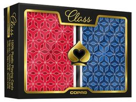 Estojo de Baralho Duplo Class - 100% Plástico - Copag -