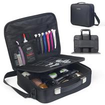 Estojo de barbeiro Luxtude Large para Clippers Wahl/Hatteker/Andis