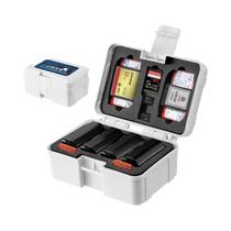 Estojo De Bateria Portátil À Prova d'Água Para Câmera, Organizador De Cartões De Memória Para Canon Estojo De Bateria Portátil À Prova d'Água Para Câmera, Organizador De Cartões De Memória Para Canon