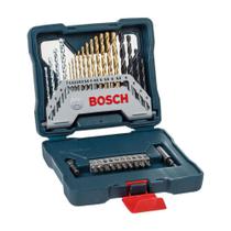Estojo de Brocas e Pontas com 30 Peças X-Line Titânio BOSCH