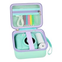 Estojo de câmera PAIYULE Kids Instant Print Camera verde Estojo de câmera PAIYULE Kids Instant Print Camera verde