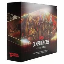 Estojo de campanha Dungeons & Dragons Creatures com fichas