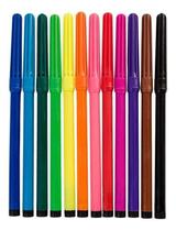 Estojo De Canetinhas Com 12 Cores Hidrográficas Leo E Leo