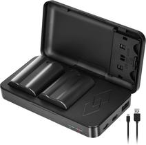 Estojo de carregador de bateria JYJZPB EN-EL15C para Nikon D7500, D750