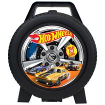 Estojo de carro Tara Toys Hot Wheels 30 Die-Cast em escala 1:64 Estojo de carro Tara Toys Hot Wheels 30 Die-Cast em escala 1:64