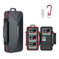 Estojo de cartão de memória Profezzion PFMC-STC36 para 12 SD e 18 Micro SD Estojo de cartão de memória Profezzion PFMC-STC36 para 12 SD e 18 Micro SD