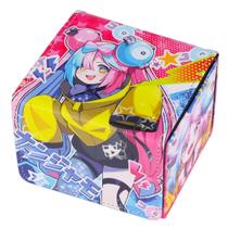 Estojo de cartas Deck Box 100+ para cartões Yugioh MTG em couro PU Estojo de cartas Deck Box 100+ para cartões Yugioh MTG em couro PU