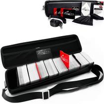 Estojo de cartas Quiver Time Black para MTG Deck Storage 1350 cartas Estojo de cartas Quiver Time Black para MTG Deck Storage 1350 cartas