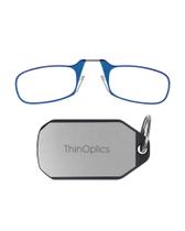 Estojo de chaveiro ThinOptics para óculos corretivos azul 44 mm Estojo de chaveiro ThinOptics para óculos corretivos azul 44 mm