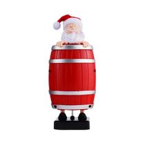 Estojo De Cigarros Em Forma De Barril De Madeira Do Tio Papai Noel, Caixa De Armazenamento Engraçada