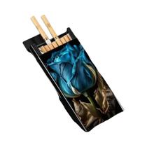 Estojo De Cigarros Metálico Colorido E Fino, Anti-Queda E Anti-umidade, Caixa De Cigarros Com Padrão