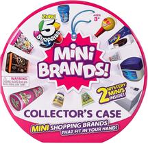 Estojo de coleção 5 Surprise Mini Brands Series 1 Zuru Red Estojo de coleção 5 Surprise Mini Brands Series 1 Zuru Red