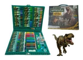 Kit De Pintura Dinos Jogo De Colorir Infantil Dinossauros Nig Brinquedos +  Cavalete Telas Pincel Tintas - Kit de Pintura Infantil - Magazine Luiza