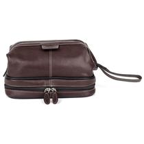Estojo de cosméticos Dopp Country Saddle Travel Kit Brown