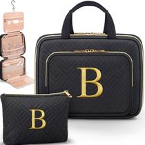 Estojo de cosméticos Partylamb, conjunto de bolsas de higiene inicial bordadas Estojo de cosméticos Partylamb, conjunto de bolsas de higiene inicial bordadas