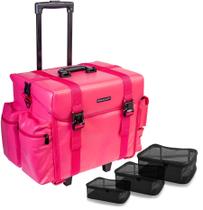 Estojo de cosméticos SHANY Soft Rolling Trolley 51x42x30 cm