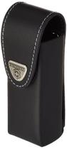 Estojo de couro com fecho de tiras autocolantes para canivetes Victorinox Estojo de couro com fecho de tiras autocolantes para canivetes Victorinox