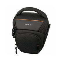 Estojo de Couro Sony para Câmera Fotográfica Cyber-shot - Preto