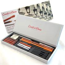 Estojo de Desenho Sketch Box com 15 Unidades Conte à Paris 50126 Estojo de Desenho Sketch Box com 15 Unidades Conte à Paris 50126