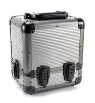 Estojo de fichas de pôquer Carrier Versa Games 1000 unidades Deluxe Grey