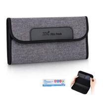 Estojo de filtro de lente JJC com 4 bolsos para filtro de até 82 mm com tecido Estojo de filtro de lente JJC com 4 bolsos para filtro de até 82 mm com tecido