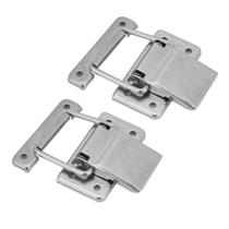 Estojo de gabinete Hasp Latch Lock Spring Loaded Toggle Hasp x2 Estojo de gabinete Hasp Latch Lock Spring Loaded Toggle Hasp x2