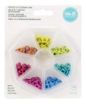 Estojo de Ilhóses Eyelets Wer Memory 140 Pçs Brilhante