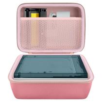 Estojo de impressora khanka para impressora fotográfica Liene 4x6" rosa