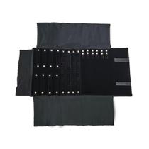 Estojo de joias de viagem Roll Bag Organizer SCIKHEFT Velvet Estojo de joias de viagem Roll Bag Organizer SCIKHEFT Velvet