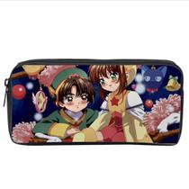 Estojo de lápis Cards Captors Sakura Cartoon Anime Polyester Estojo de lápis Cards Captors Sakura Cartoon Anime Polyester