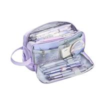 Estojo De Lápis Colorido Macaron Para Estudantes, Grande Capacidade, Multi-funcional, Estojo De Estojo De Lápis Colorido Macaron Para Estudantes, Grande Capacidade, Multi-funcional, Estojo De