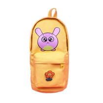 Estojo de lápis Creative Canvas Cute Bunny Flower Design