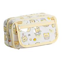 Estojo de lápis Cute Bear, tecido de grande capacidade, 210 ml, trendy ins