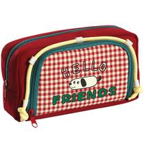 Estojo de lápis Cute Cartoon Dachshund Dog de grande capacidade Estojo de lápis Cute Cartoon Dachshund Dog de grande capacidade