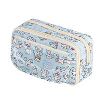 Estojo De Lápis De Anime De Capivara Fofo, Alta Capacidade, Estojo De Lápis Com Patinha De Gato Para