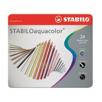 Estojo de Lápis de Cor Aquarelável 24 cores - Stabilo Estojo de Lápis de Cor Aquarelável 24 cores - Stabilo