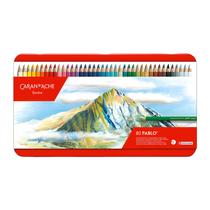 Estojo de Lápis de Cor Caran D'ache Pablo com 80 Cores