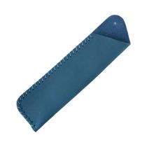 Estojo De Lápis De Couro Macio Feito À Mão, Bolsa Protetora Para Canetas Para Escola E Viagem